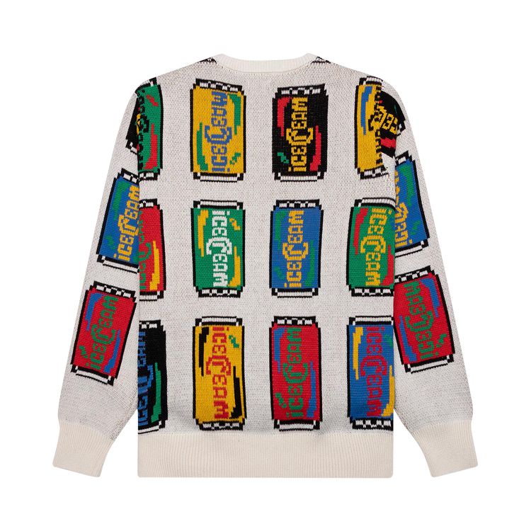Icecream Lemon Lime Sweater Whisper White
