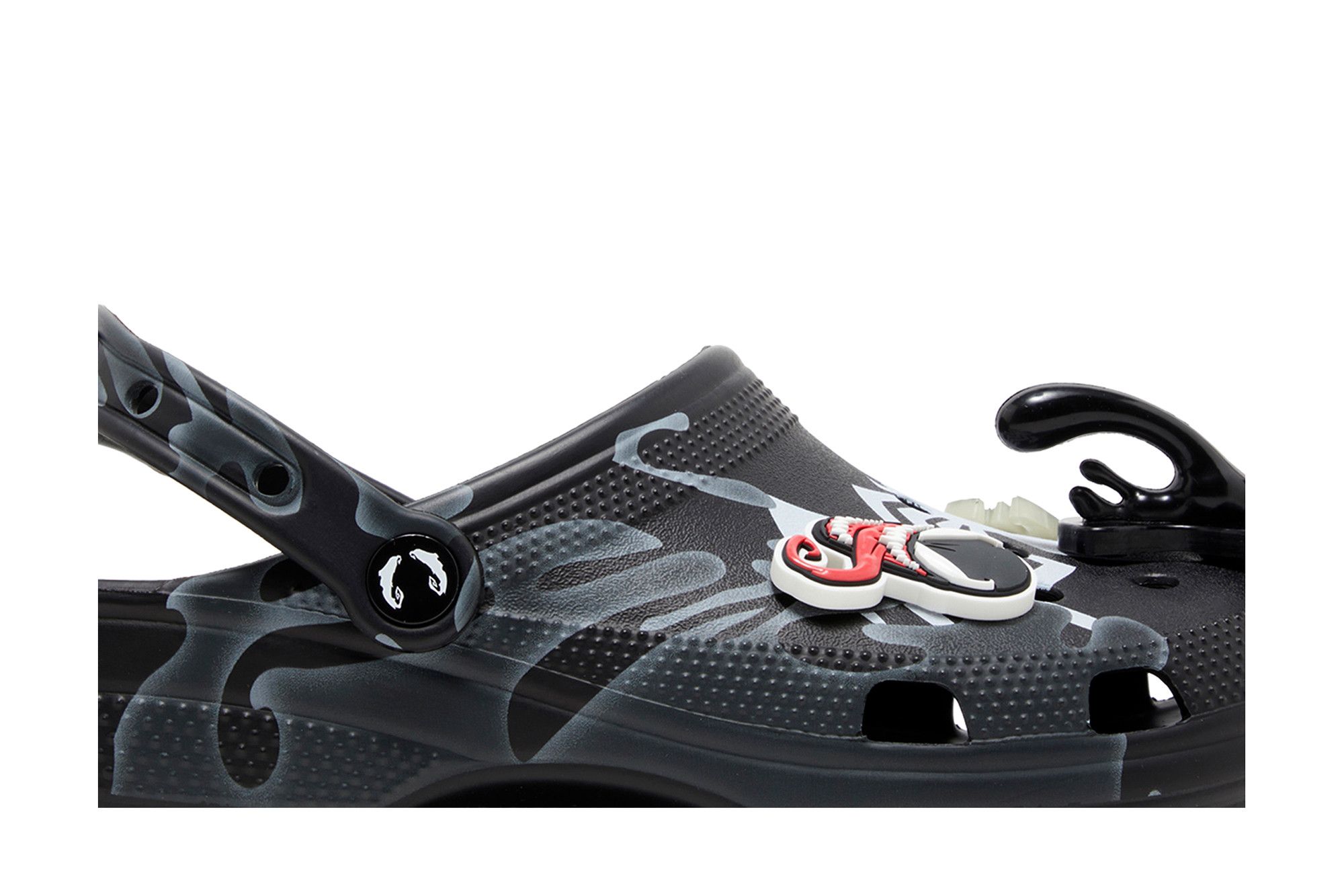 ★CROCS★ Classic Marvel Clog White Black 206867103 206867-1 Grey Crocs Classic Marbled Clog | SVD