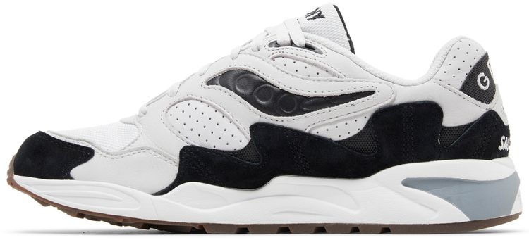 Grid Shadow 2 Grey White Black