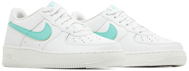 Nike Air Force 1 GS White Emerald Rise