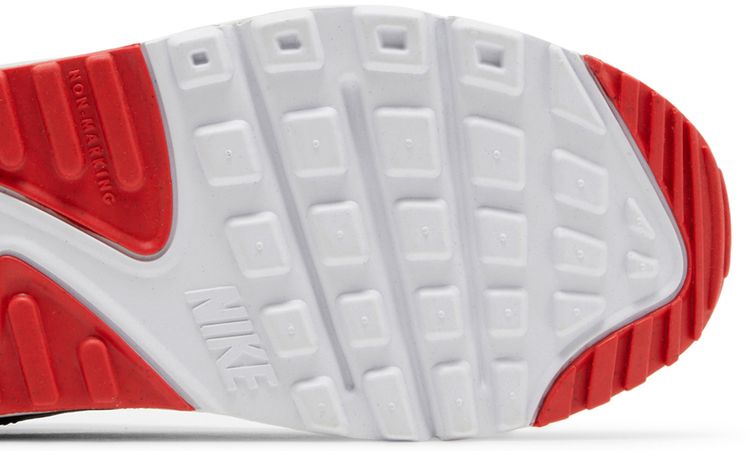 Nike Air Max 90 Leather GS Obsidian Track Red