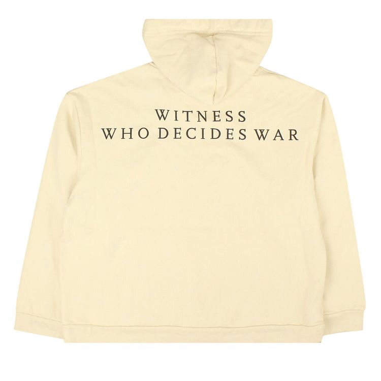 Who Decides War Guardian Hooded Pullover Off White