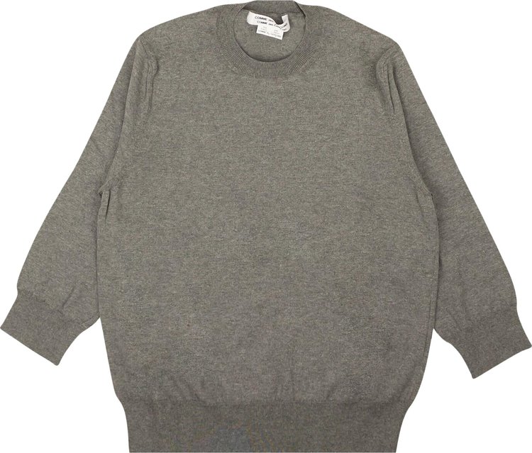 Comme des Garçons Crewneck Pullover Sweater 'Grey'