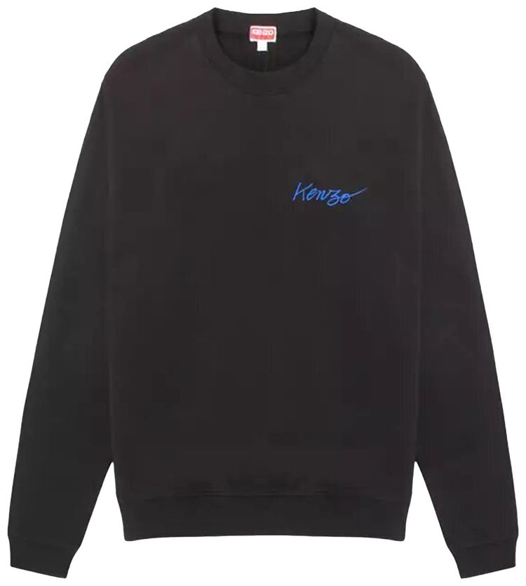 Kenzo Flower Sweatshirt Black