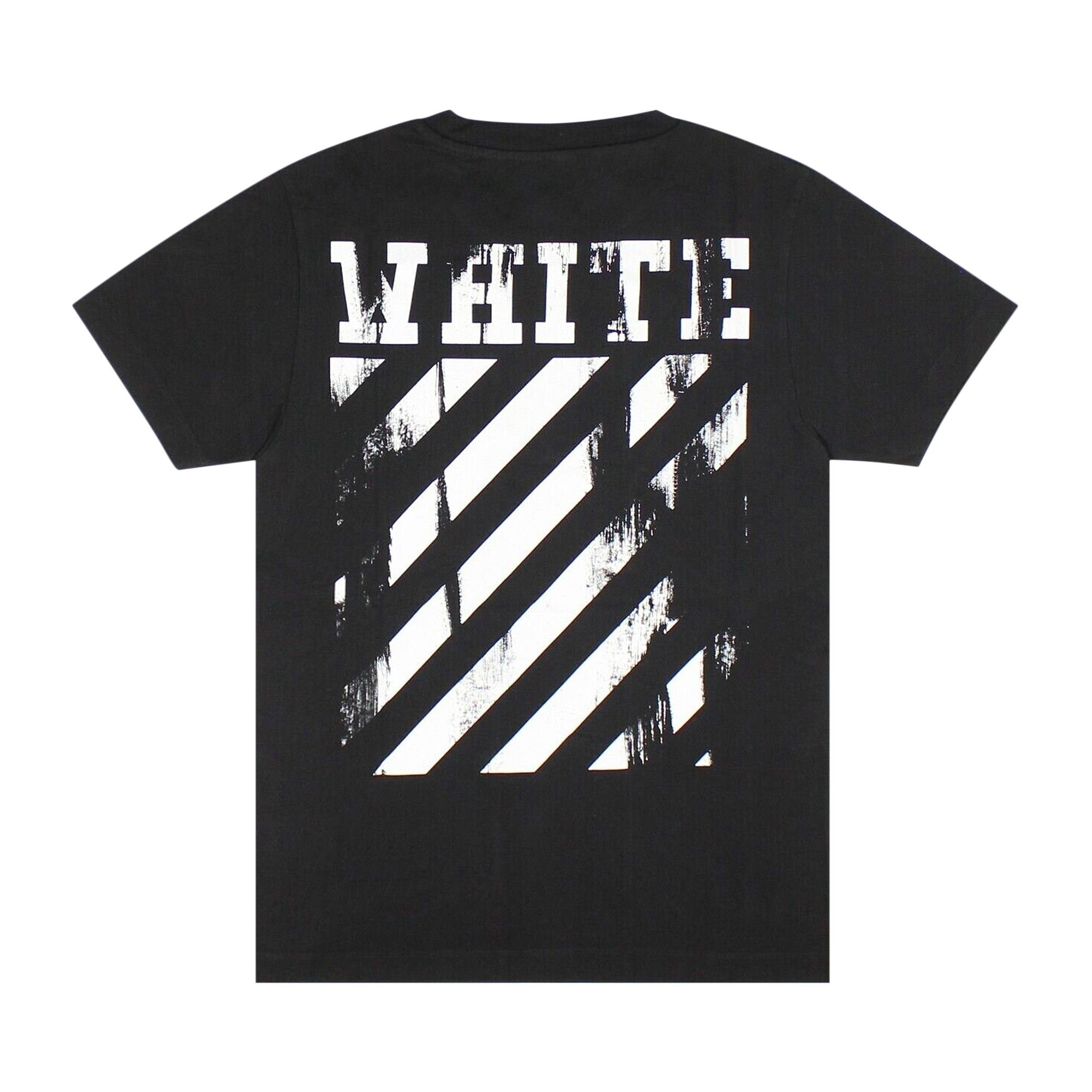 Off white diag tee top