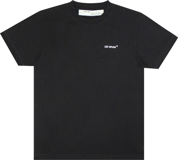 Buy Off-White Outline Marker Arrow T-Shirt 'Black/White ...