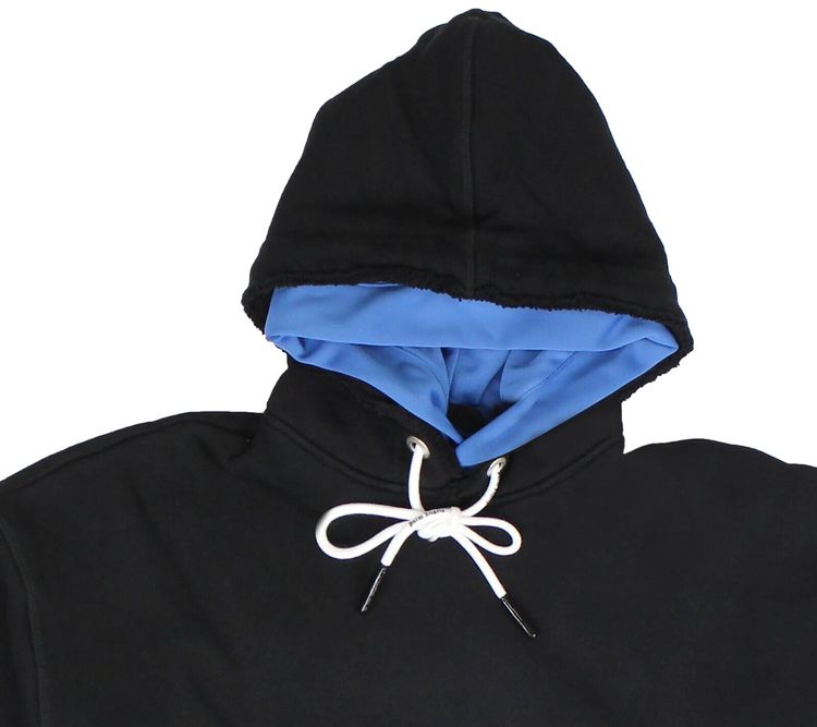 Palm Angels Double Layer Hoodie Black