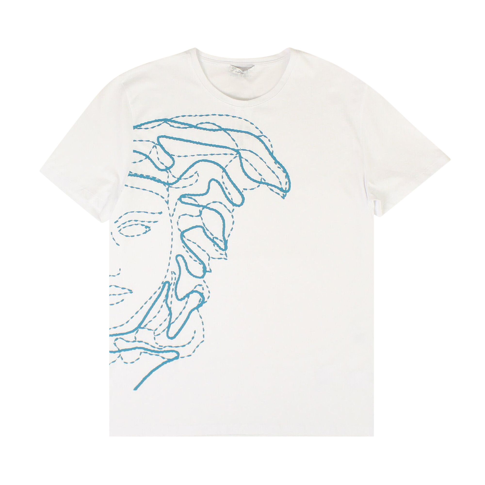 Versace half medusa t shirt top