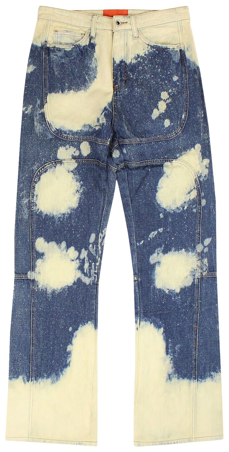 Who Decides War Bleached Signature Denim IndigoWhite