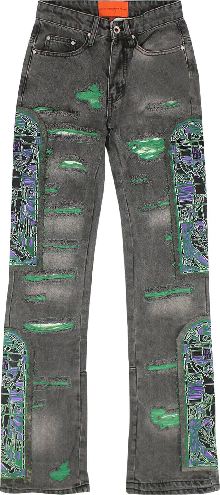 Who Decides War Fusion Denim Forest Green