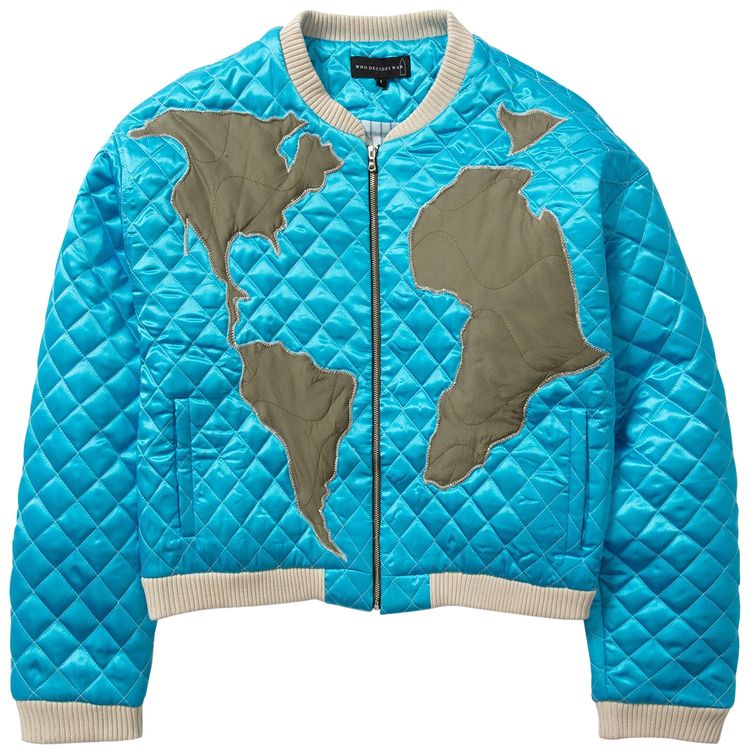 Who Decides War Global Grid Bomber Sky Blue