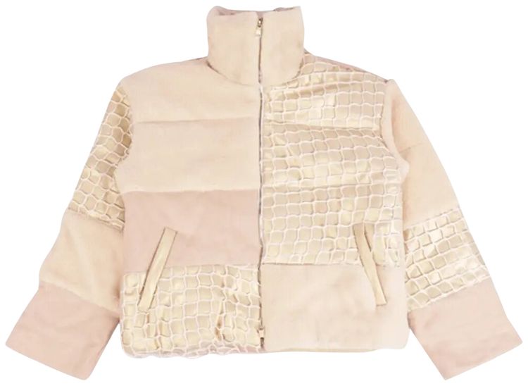 Who Decides War Birds Eye View Landscape Puffer Off White