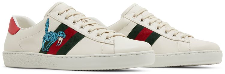 Freya Hartas x Gucci Ace Mythical Creature   White