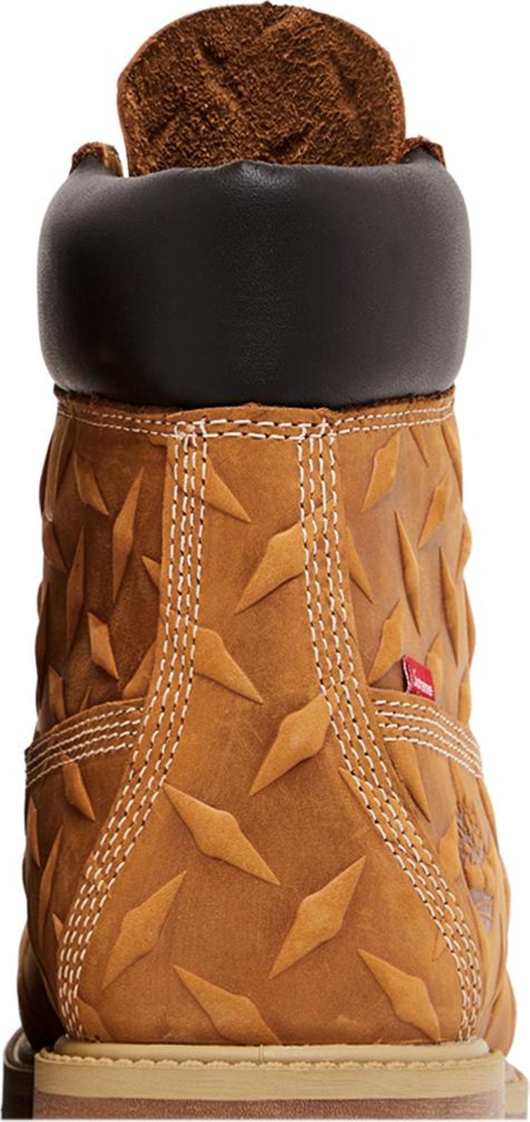 Supreme x 6 Inch Premium Waterproof Boot Embossed Diamond Plate   Wheat