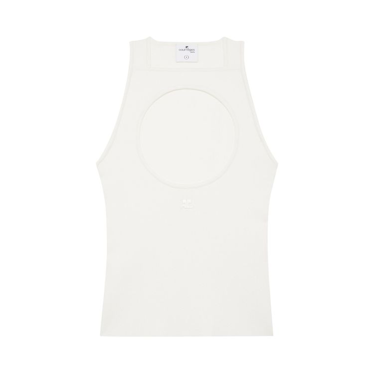Courreges Tank Top White
