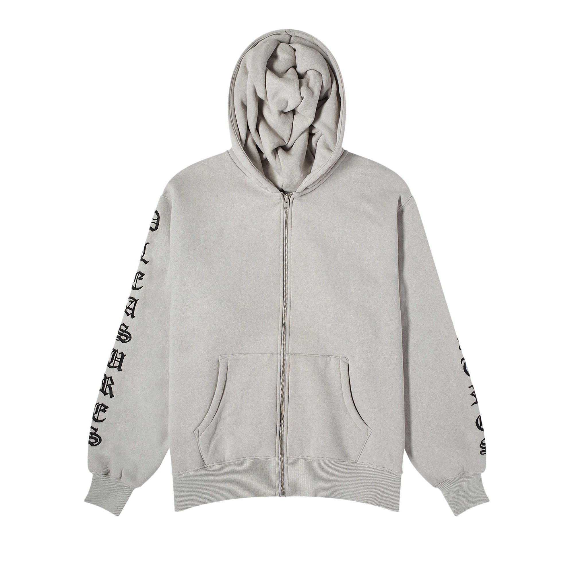 PLEASURES ジップアップフーディー/ジャケット Buy Pleasures Zip Up Hoodie 'Grey' - P23W038 GREY | GOAT