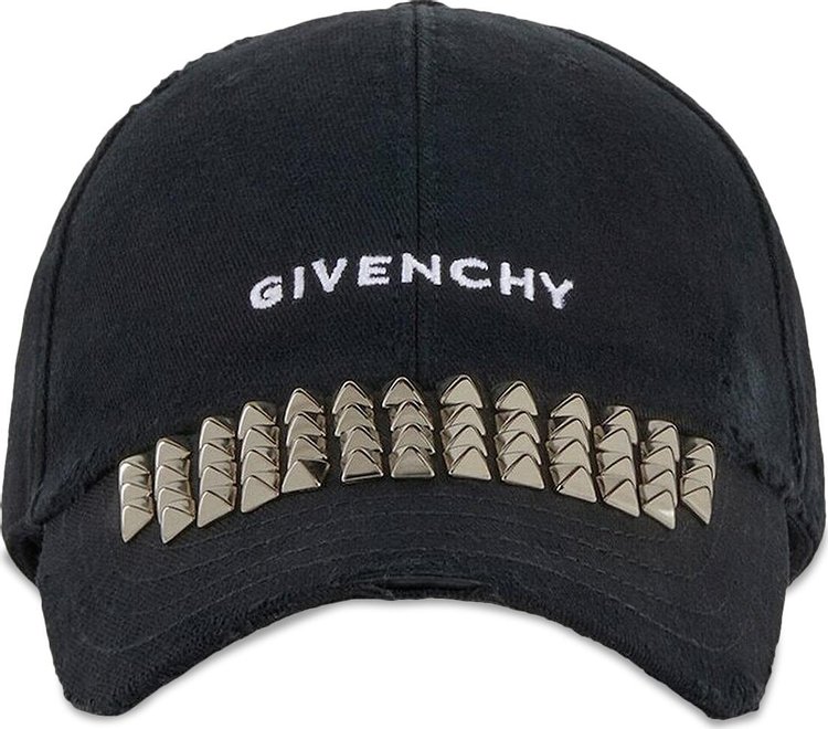 Givenchy Embroidered Logo Curved Cap 'Black'