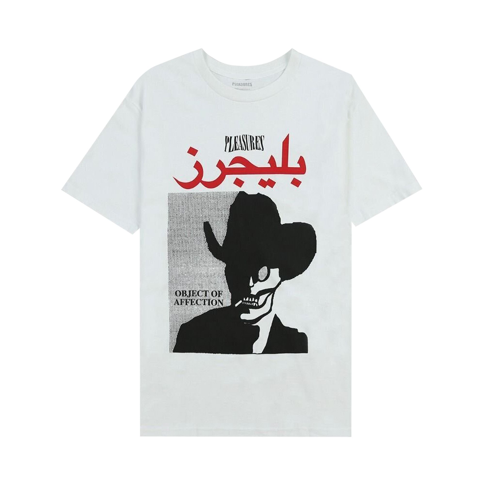 【PLEASURES】 AFFECTION T-SHIRT White Buy Pleasures Affection T-Shirt 'White' - P23W053 WHIT | GOAT