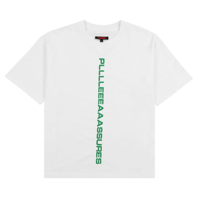 Pleasures Drag Heavyweight T Shirt White