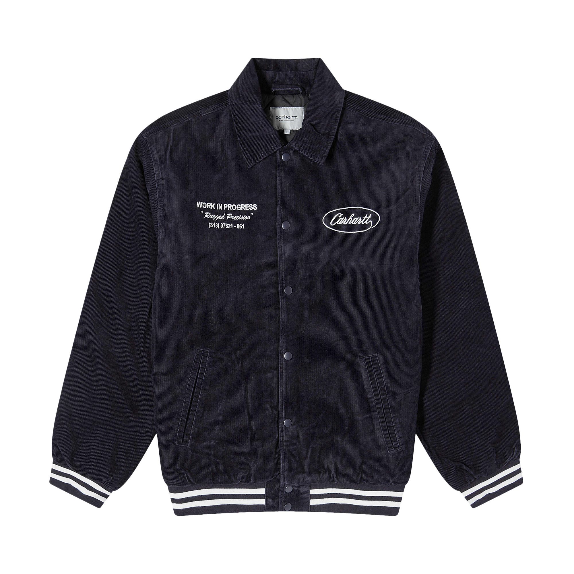 CARHARTT WIP レターマンジャケット ネイビーカーハートWIP carhartt レターマンジャケット Amazon | カーハート（CARHARTT