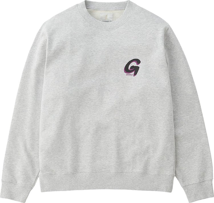 Gramicci Big G Logo Sweatshirt 'Ash Heather'