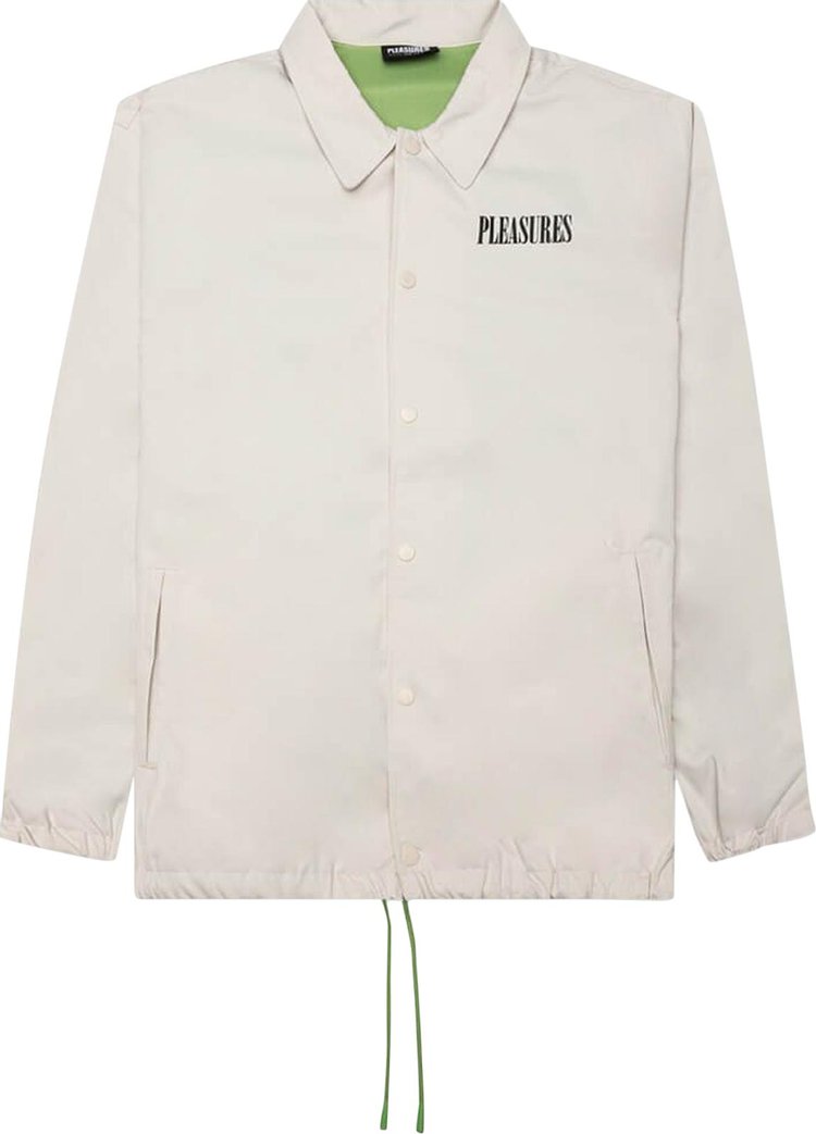 Pleasures Bended Coach Jacket Beige