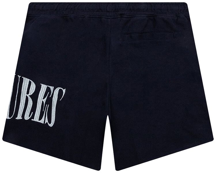 Pleasures Twitch Waffle Knit Short Navy