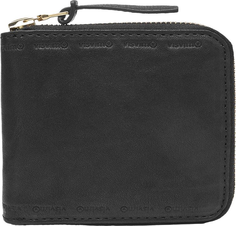 Visvim Leather Bifold Wallet Black