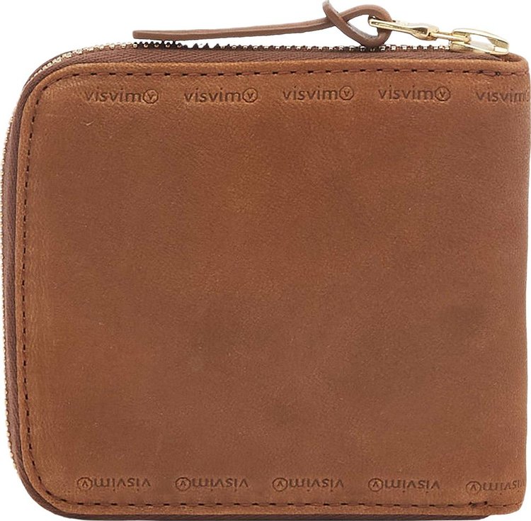 Visvim Leather Bifold Wallet Brown