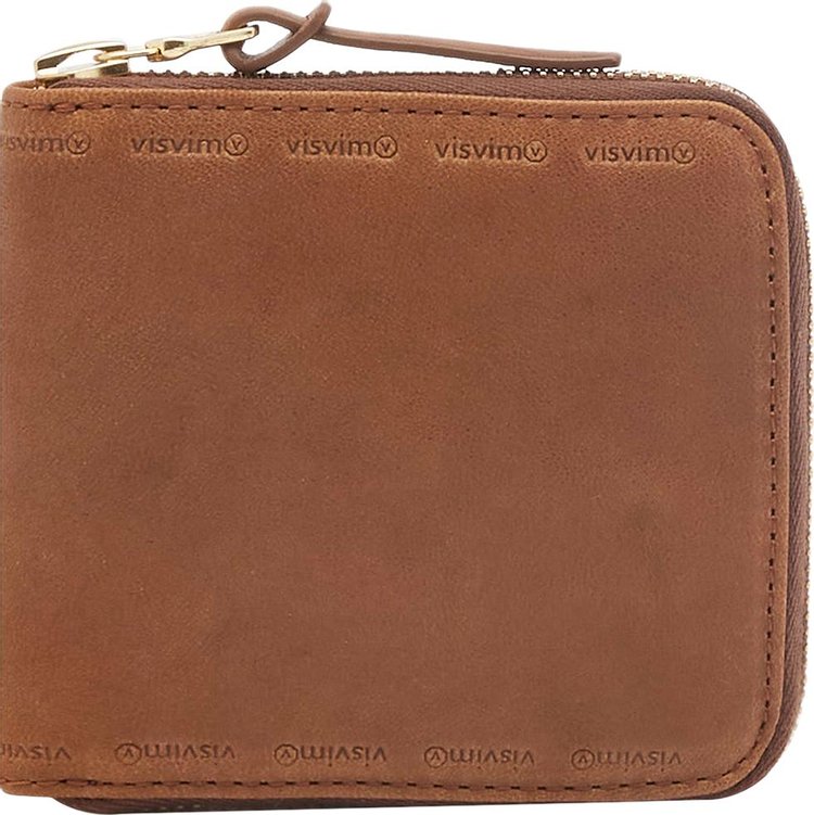 Visvim Leather Bifold Wallet 'Brown'