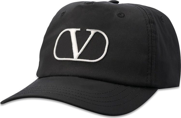 Valentino Logo Cap 'Black/Ivory'