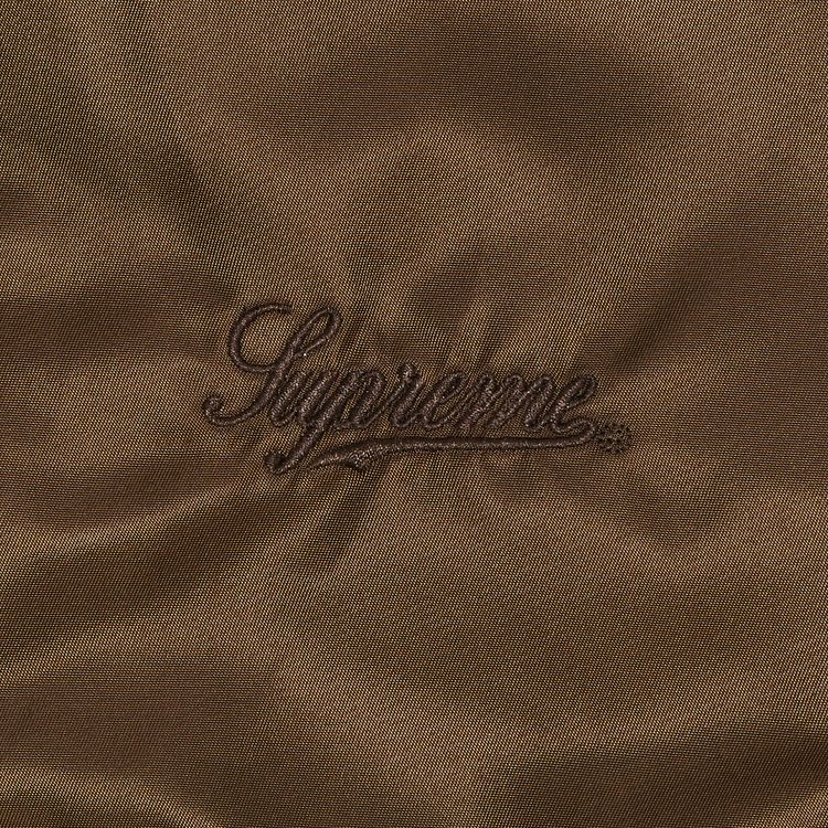 Supreme Second To None MA 1 Jacket Brown