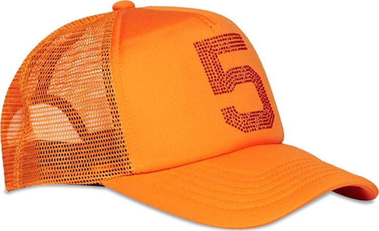 Sp5der 5 Trucker Hat Orange