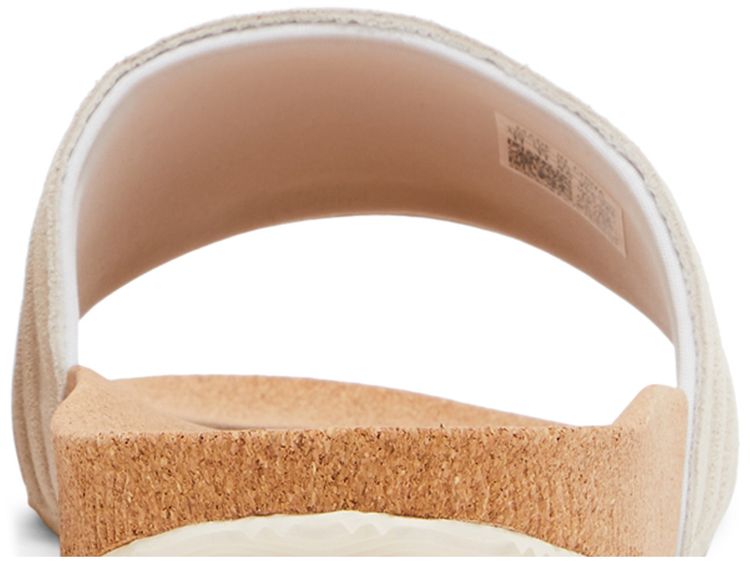 Adidas Adilette Premium Slides Cork Pack   Wonder White