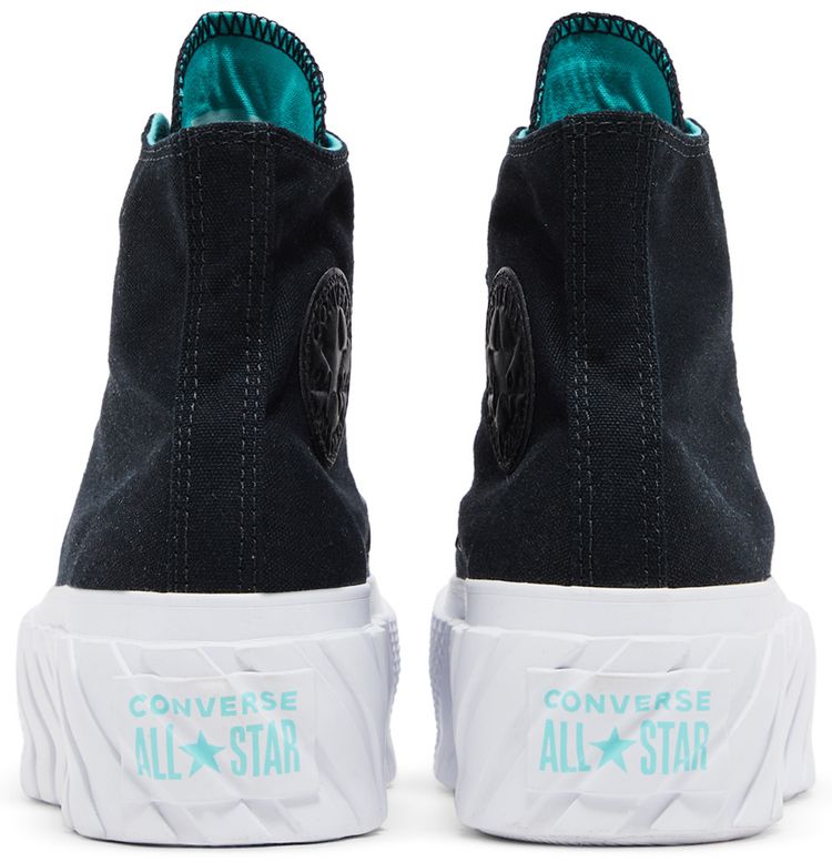 Converse Wmns Chuck Taylor All Star Lift 2X High Surface Fusion   Black