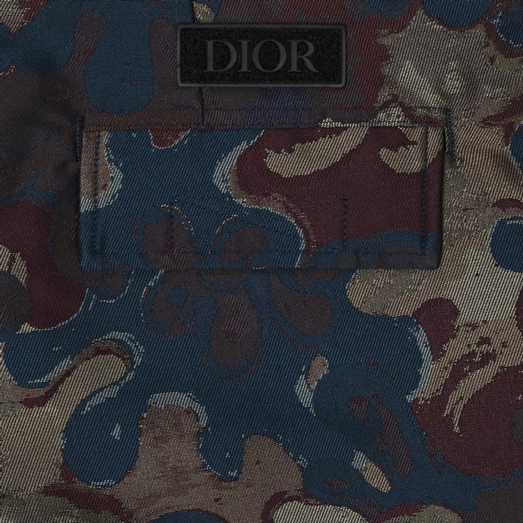 Dior x Peter Doig Camouflage Cargo Pants Multicolor