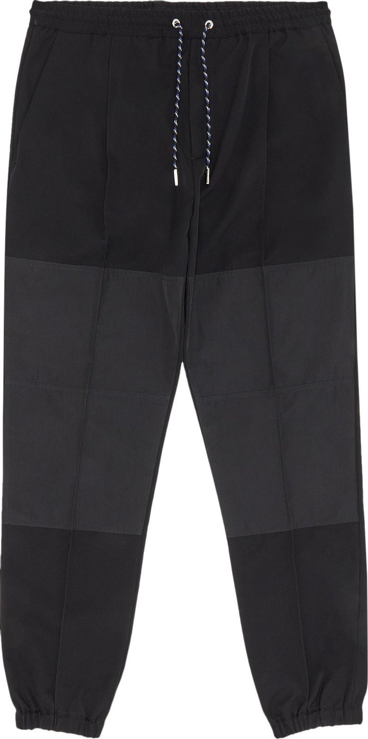 Dior Color Block Sweatpants 'Black/Grey'