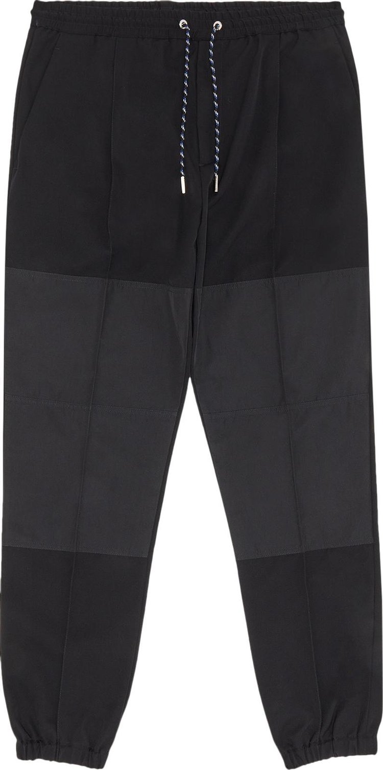 Dior Color Block Sweatpants BlackGrey