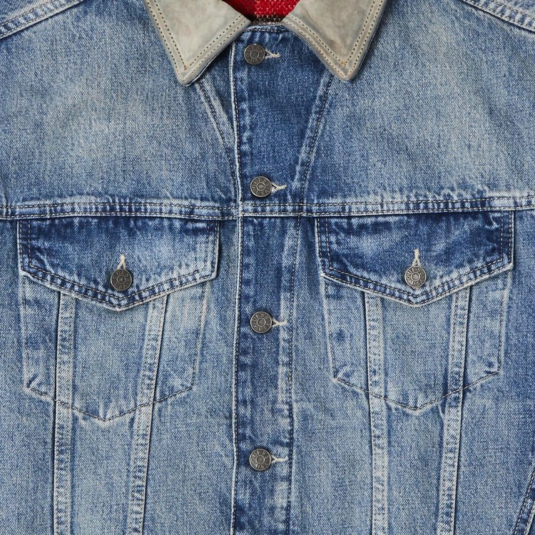 GUESS Originals Trucker Jacket Indigo