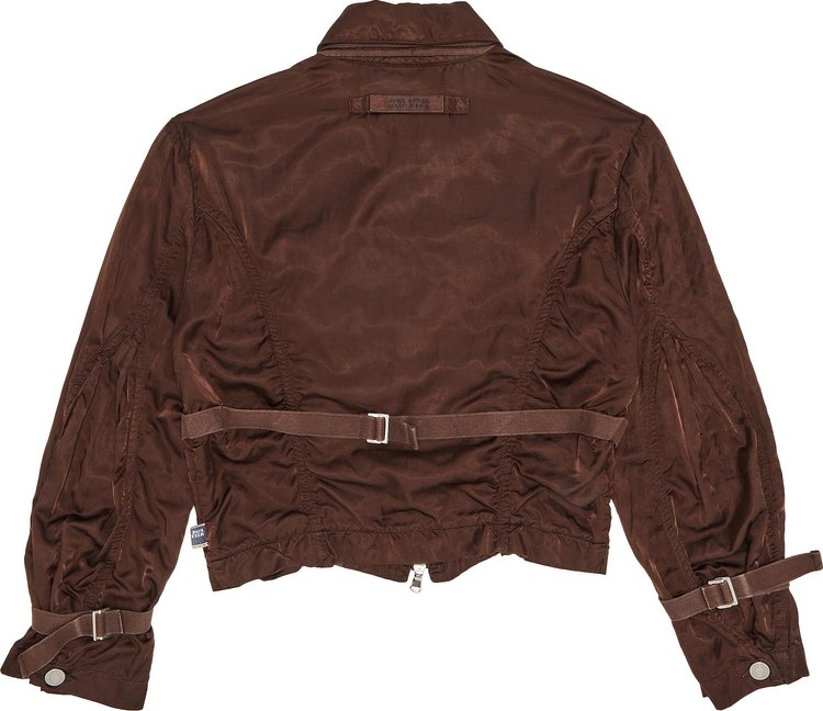 Jean Paul Gaultier Vintage Bondage Jacket Brown