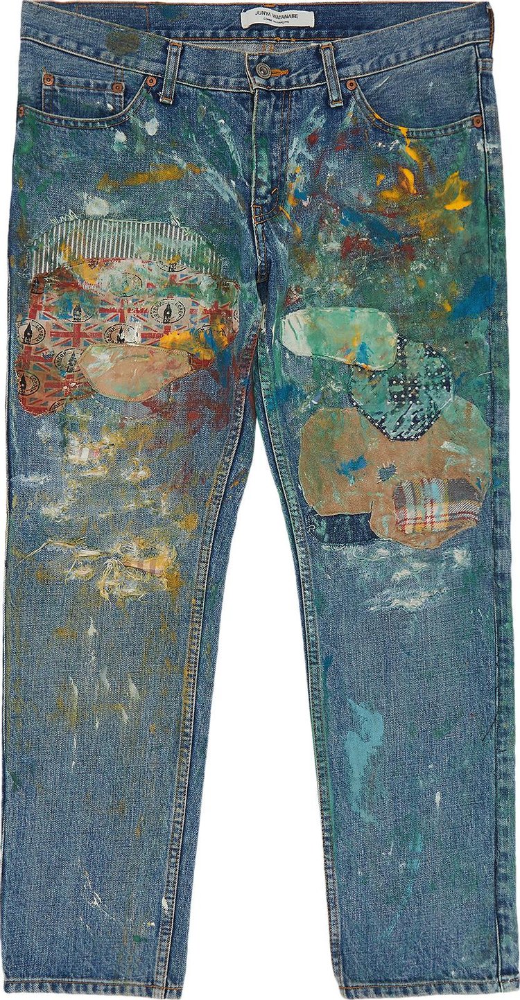 Junya Watanabe x Comme des Garcons Painter Selvedge Jeans Blue