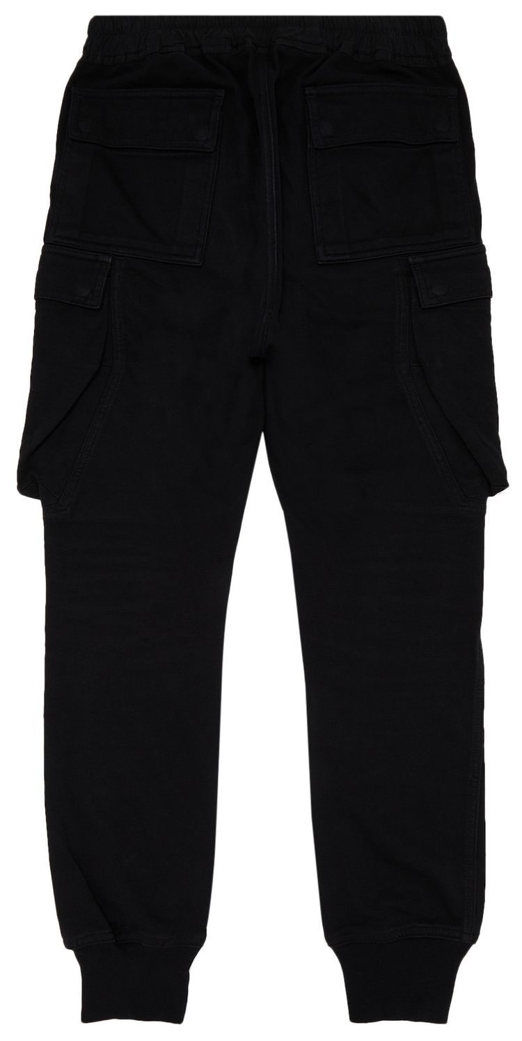 Rick Owens Cargo Jogger Pants Black