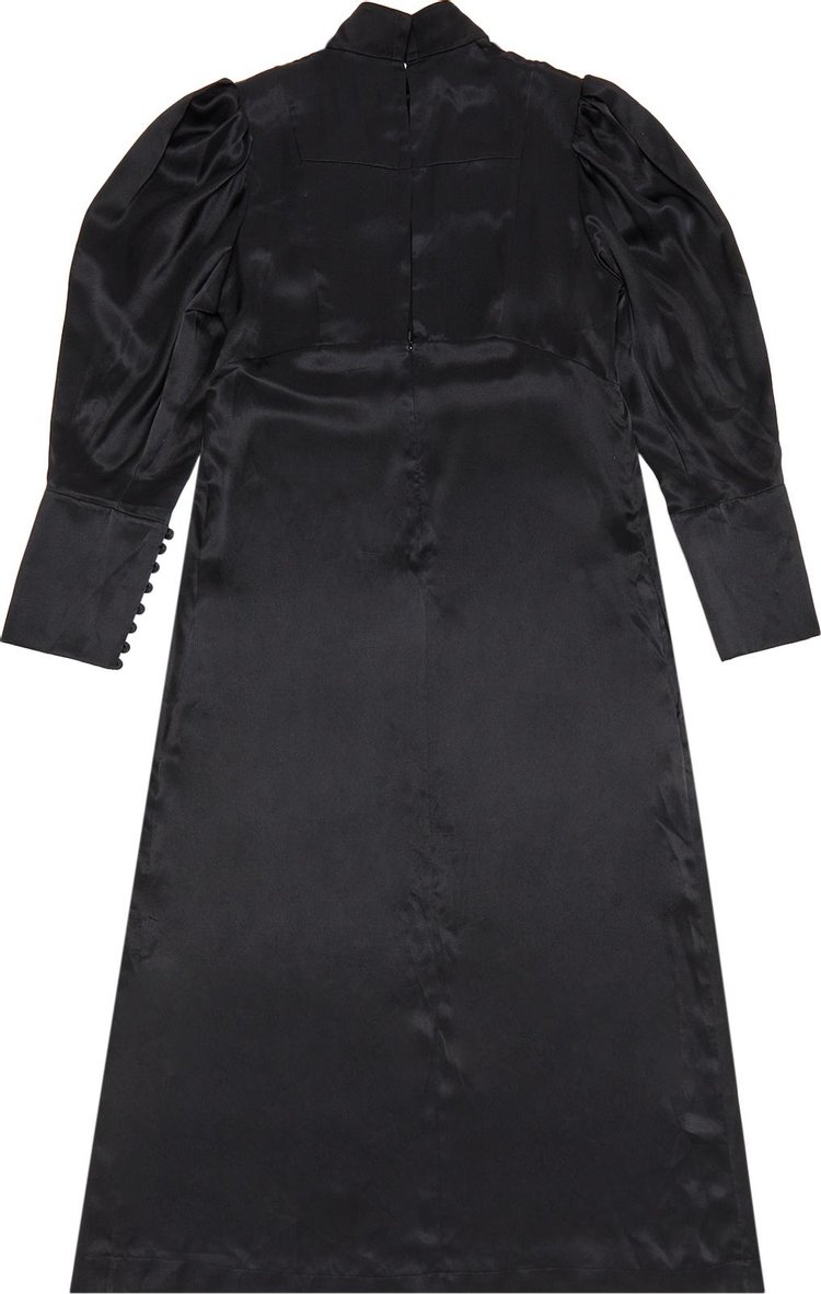 Simone Rocha High Neck Dress Black