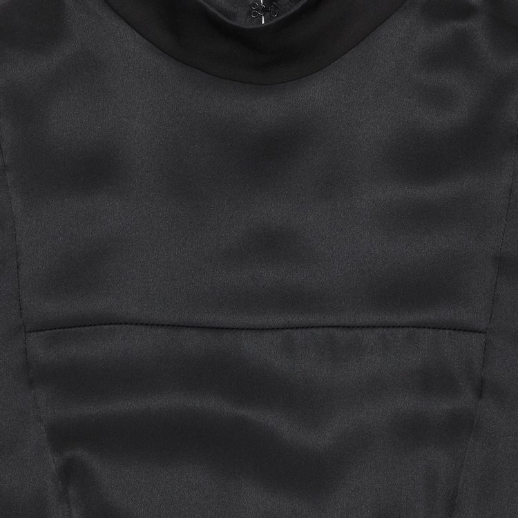 Simone Rocha High Neck Dress Black