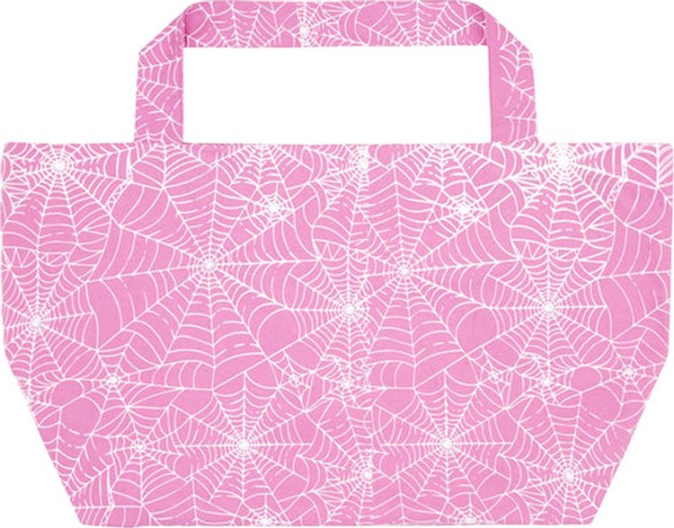 Sp5der All Over Print XL Tote Bag Pink