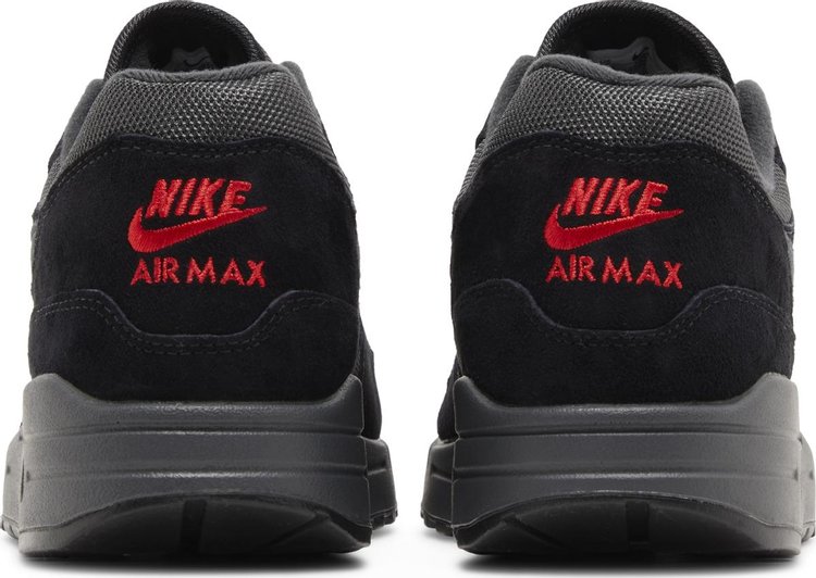 Air Max 1 Black University Red