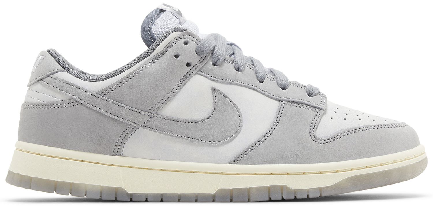 dunk low grey on feet