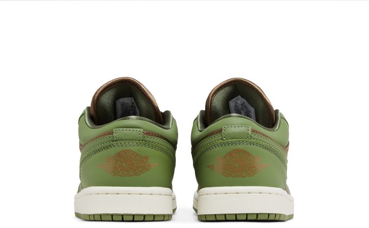 Wmns Air Jordan 1 Low SE Olive Brown Kelp