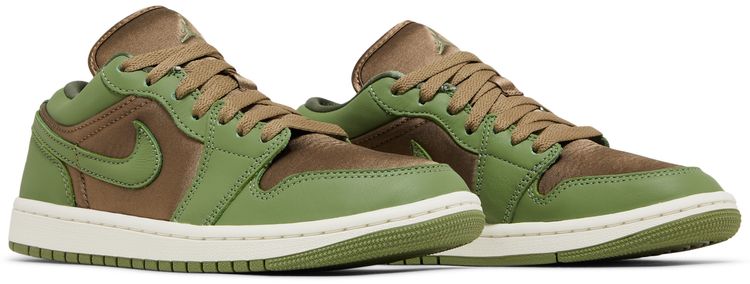 Wmns Air Jordan 1 Low SE Olive Brown Kelp