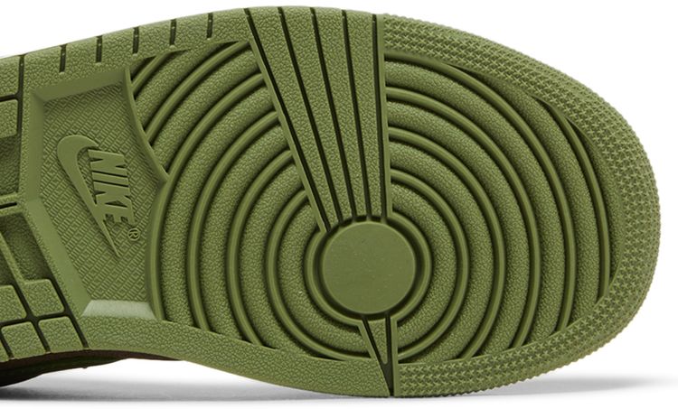Wmns Air Jordan 1 Low SE Olive Brown Kelp